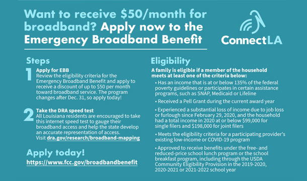 The Emergency Broadband Benefit